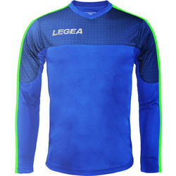 Legea Maglia Atene ML Φανέλα Ποδοσφαίρου Μπλε Lime M1128-0228