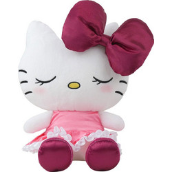Sakami Sanrio Hello Kitty Red Velvet Dress 17cm