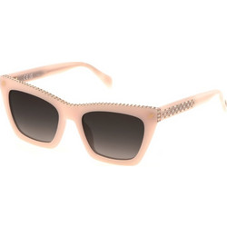 Blumarine BM837V 0816 Γυναικεία Γυαλιά Ηλίου Πεταλούδα Κοκάλινα Ροζ με Μαύρο Φακό