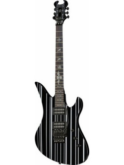 Schecter Synyster Gates Ηλεκτρική Κιθάρα ST Style με Μαγνήτες HH & Ταστιέρα Ebony Gloss Black