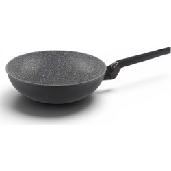 Zilan Wok Αλουμινίου Αντικολλητικό Επίστρωση Γρανίτη 28cm ZLN3345