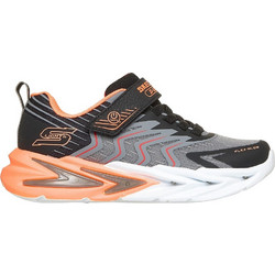Skechers Prism Pacer Παιδικά Sneakers με Φωτάκια Μαύρα Σομόν 400141LC-BKCC