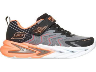 Skechers Prism Pacer Παιδικά Sneakers με Φωτάκια Μαύρα Σομόν 400141LC-BKCC