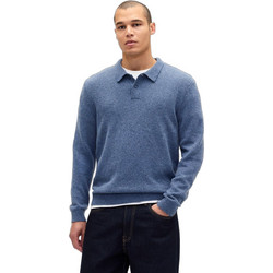 Gap Ανδρική Μπλούζα Polo Μακρυμάνικη Μπλε 811459001