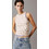Calvin Klein Γυναικείο Καλοκαιρινό Top Ριπ Μπεζ J20J225301-AEA