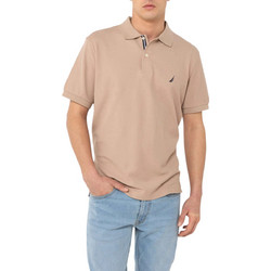 Nautica Ανδρική Μπλούζα Polo Κοντομάνικη Μπεζ N1CR0110-225