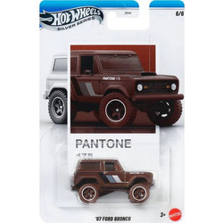 Mattel Hot Wheels Silver Series Pantone 175 '67 Ford Bronco