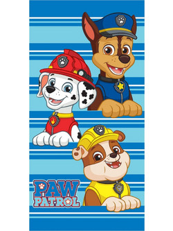 Paw Patrol Παιδική Πετσέτα Θαλάσσης Microfiber Γαλάζια 70x150cm 4899