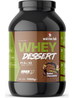 Warriorlab Whey Dessert Dubai Chocolate Πρωτεΐνη Ορού Γάλακτος 1kg
