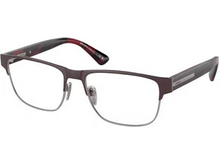 Prada PR57ZV-12G1O1 Ανδρικός Σκελετός Γυαλιών Οράσεως Κοκάλινος Καφέ