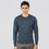 Double Ανδρική Πλεκτή Μπλούζα Πετρόλ KNIT-8019