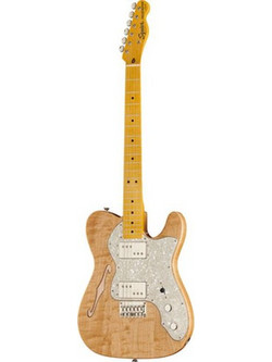 Squier CV 70s Ηλεκτρική Κιθάρα T Style με Μαγνήτες HH & Ταστιέρα Maple Natural