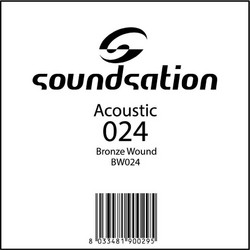 Soundsation BW024 Χορδή Ακουστικής Κιθάρας Bronze 24"