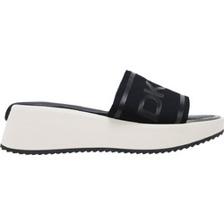 DKNY Καλοκαιρινές Γυναικείες Πλατφόρμες Χαμηλές Μαύρες K1149004-H7G