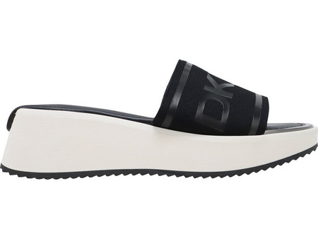 DKNY Καλοκαιρινές Γυναικείες Πλατφόρμες Χαμηλές Μαύρες K1149004-H7G