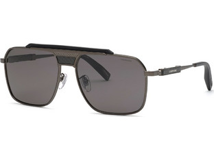 Chopard SCHL31-62568P Ανδρικά Γυαλιά Ηλίου Aviator Μεταλλικά Μαύρα με Μαύρο Φακό