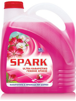 Spark Καθαριστικό Πατώματος Κεράσι 4lt