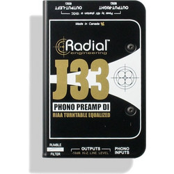 Radial J-33 RIAA Preamp and DI