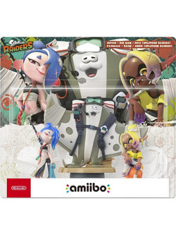 Nintendo Amiibo Splatoon Raiders Shiver, Big Man and Frye