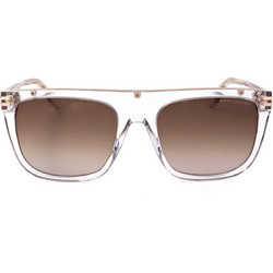 Marc Jacobs MARC586/D 900 Ανδρικά Γυαλιά Ηλίου Τετράγωνα Κοκάλινα Διαφανή με Καφέ Φακό