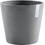 Ecopots Amsterdam 40 Γλάστρα Στρογγυλή Πλαστική Γκρι 40x35cm 9324