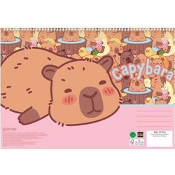 Gim Capybara Μπλοκ Ζωγραφικής A4 30 Φύλλων 300-17413