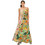 PCP Bella Maxi Καλοκαιρινό Φόρεμα για Γάμο / Βάπτιση Floral Σατέν Πράσινο