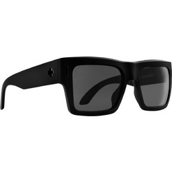 SPY 673010374135 Ανδρικά Γυαλιά Ηλίου Τετράγωνα Κοκάλινα Μαύρα με Μαύρο Φακό