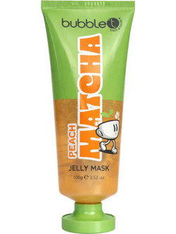 Bubble T Matcha Jelly Peach Κρεμώδης Μάσκα Προσώπου για Ενυδάτωση & Λάμψη 100gr