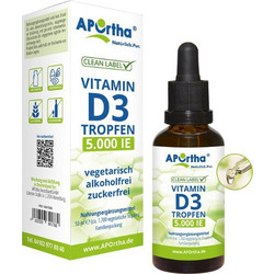 Aportha Vitamin D3 5.000IE Σταγόνες 50ml