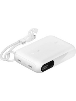 Belkin BoostCharge Power Bank 10000mAh 20W με 2 Θύρες USB-C Power Delivery