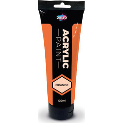 Zieler Orange Ακρυλικό Χρώμα Ζωγραφικής 120ml