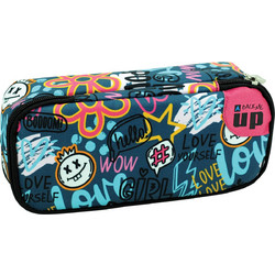 Back Me UP More Love Κασετίνα Πολύχρωμη 357-40141