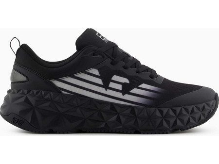 EA7 Ανδρικά Sneakers Chunky Μαύρα X8X239-S336