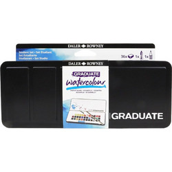 Daler-Rowney Graduate Σετ Νερομπογιές με Πινέλο 36 Χρώματα 5011386140247