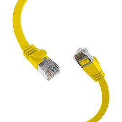 EFB Elektronik U/FTP Cat.6a Καλώδιο Δικτύου Ethernet 0.25m Yellow K5545GE.025