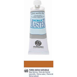 Ferrario Master 40 Raw Siena Ακρυλικό Χρώμα Ζωγραφικής 60ml
