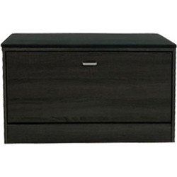 Velco Παπουτσοθήκη Σκαμπό Ξύλινη Zebrano M60xΠ24xΥ41cm 6338649.30