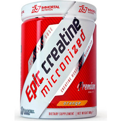 Immortal Nutrition Epic Creatine Micronized Orange 500gr