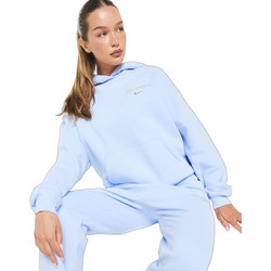 Nike Studio Γυναικείο Αθλητικό Φούτερ με Κουκούλα Γαλάζιο IU3725-407