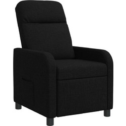 vidaXL Πολυθρόνα Relax Ανακλινόμενη Μαύρη 42034923