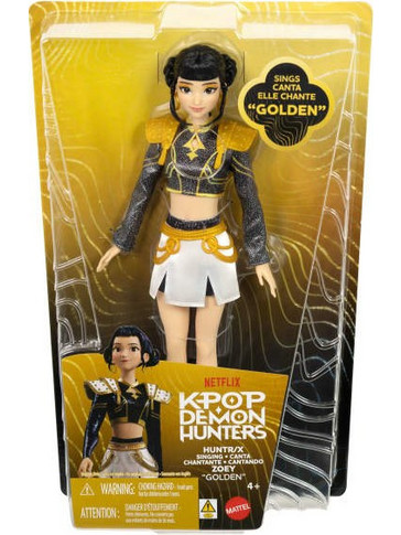 Mattel K-Pop Demon Hunters Golden Zoey