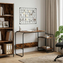vidaXL Γραφείο Υπολογιστή Ξύλινο 131.5x50x75.5cm 8008052