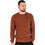 Double Ανδρικό Πουλόβερ Καφέ KNIT-66