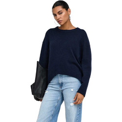 Only Γυναικεία Πλεκτή Μπλούζα Navy Μπλε 15383977
