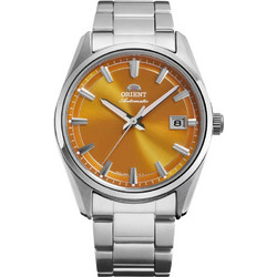 Orient Contemporary Stretto Ανδρικό Ρολόι Αυτόματο με Ασημί Μεταλλικό Μπρασελέ RA-AC0R08Y