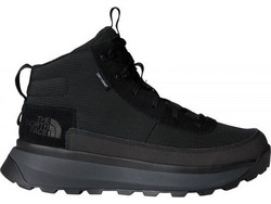 The North Face Bergen Mid Ανδρικά Μποτάκια Suede Μαύρα Αδιάβροχα NF0A8D8WW9O