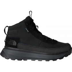 The North Face Bergen Mid Ανδρικά Μποτάκια Suede Μαύρα Αδιάβροχα NF0A8D8WW9O