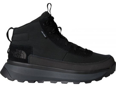 The North Face Bergen Mid Ανδρικά Μποτάκια Suede Μαύρα Αδιάβροχα NF0A8D8WW9O