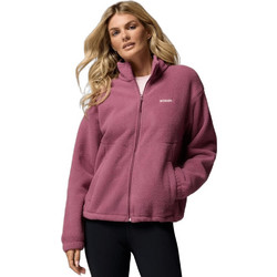 Columbia Timber Meadow Γυναικεία Ζακέτα Fleece Μακριά με Φερμουάρ Μπορντό 2173481-551